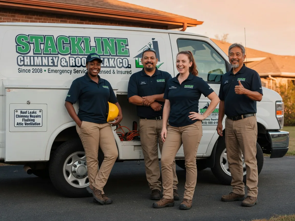 Chimney flashing repair company in Dryfork, WV